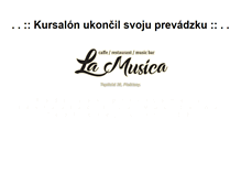 Tablet Screenshot of kursalon.sk